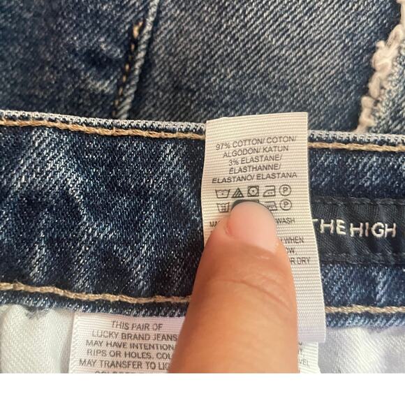 Lucky Brand Shorts The High Rise Shortie - Picture 6 of 6